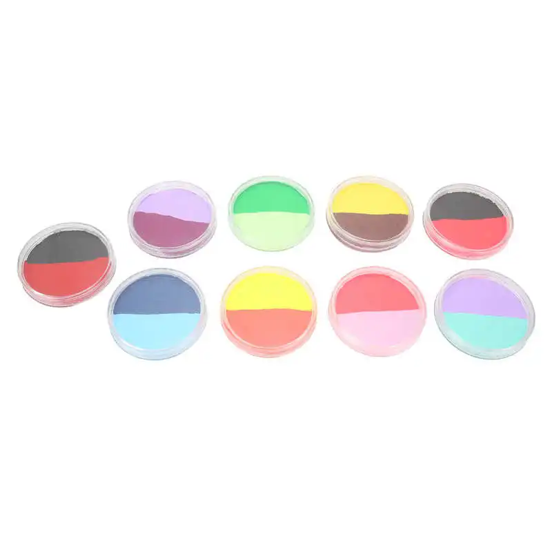 

Face Paint Kit 18 Colors Easy Cleaning Body Paint for Cosplay for Adults for Art Stage for Children