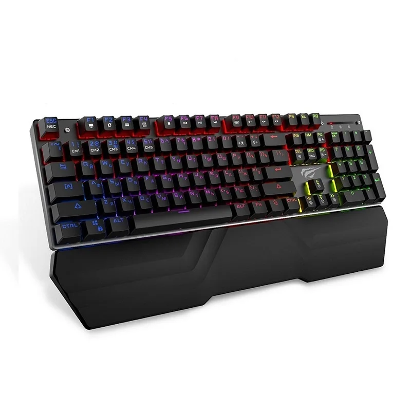 

Mechanical Keyboard 87/104 keys Blue or Red Switch Gaming Keyboards for Tablet Desktop Russian/US sticker