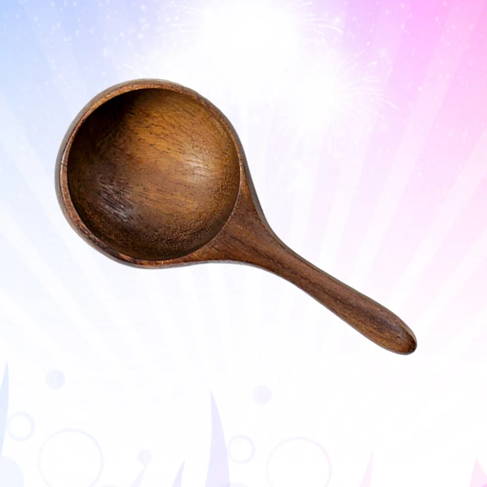 

Spoon Coffee Wooden Spoons Measuring Scoop Wood Kitchen Ground Scoops Bean Sugar Baking Tea Beans Flour Mini Stirrer Mixing