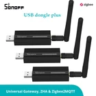 Беспроводной USB-ключ SONOFF ZB Dongle-P Zigbee 3,0, анализатор шлюза Zigbee Zigbee2MQTT, захват через USB-интерфейс с антенной