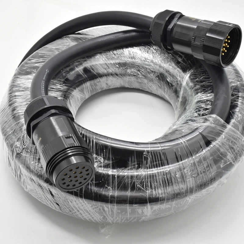 

Waterproof male to female extension cords 19 pin socapex connector