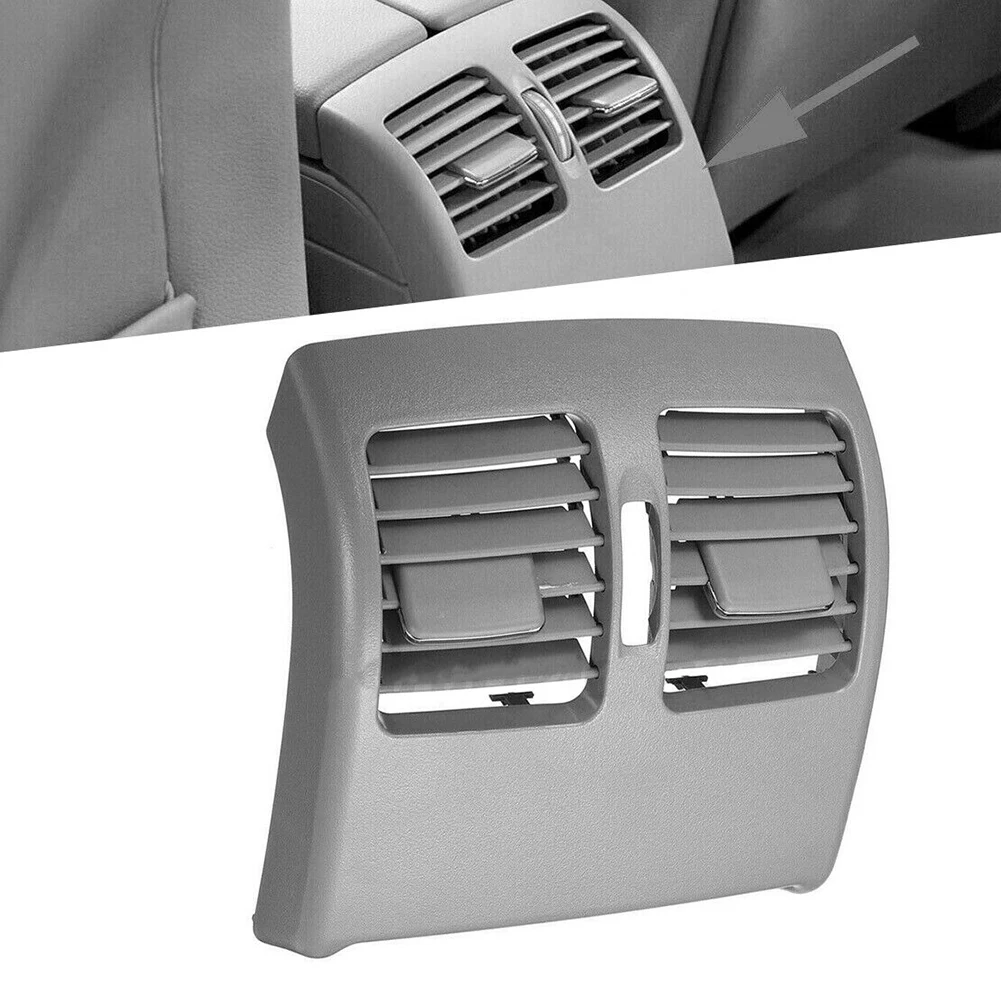 

1 Set Of Center Console Rear A/C Air Outlet Vent Cover W2048300354 For Mercedes-Benz W204 W207 Black/Gray Car Accessories