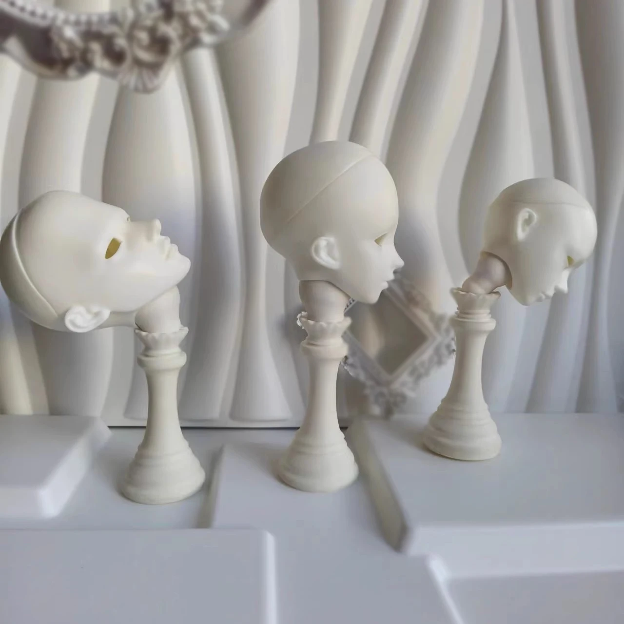 Новая нагрудная подставка для куклы BJD 1/3 1/4 1/6 3D-печать из смолы подставки головы