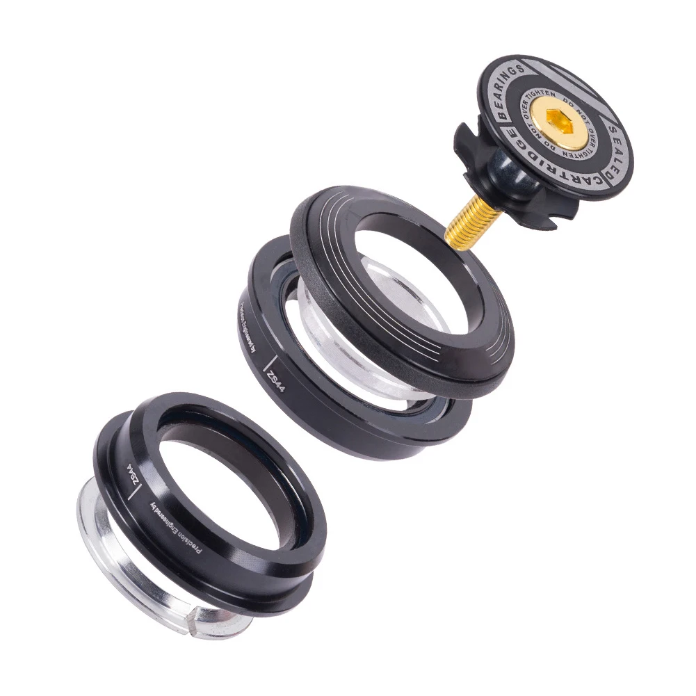 

4444S 44mm Road Bicycle Headset Aluminum Alloy Semi Integrated Ultralight Tool Internal Accessory Cycling Straight Tube Fork