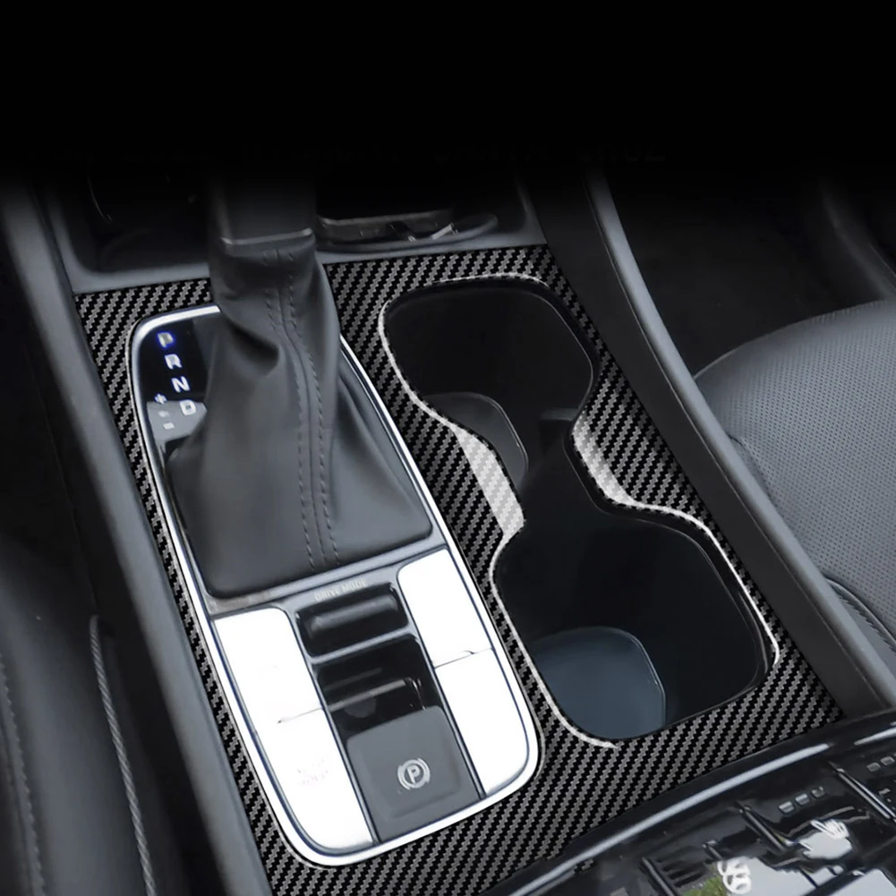 

Carbon Fiber Gear Shift Panel Cover Truck Carbon Fiber Black Gear Shift Panel Cover Interior Parts 100% Brand New