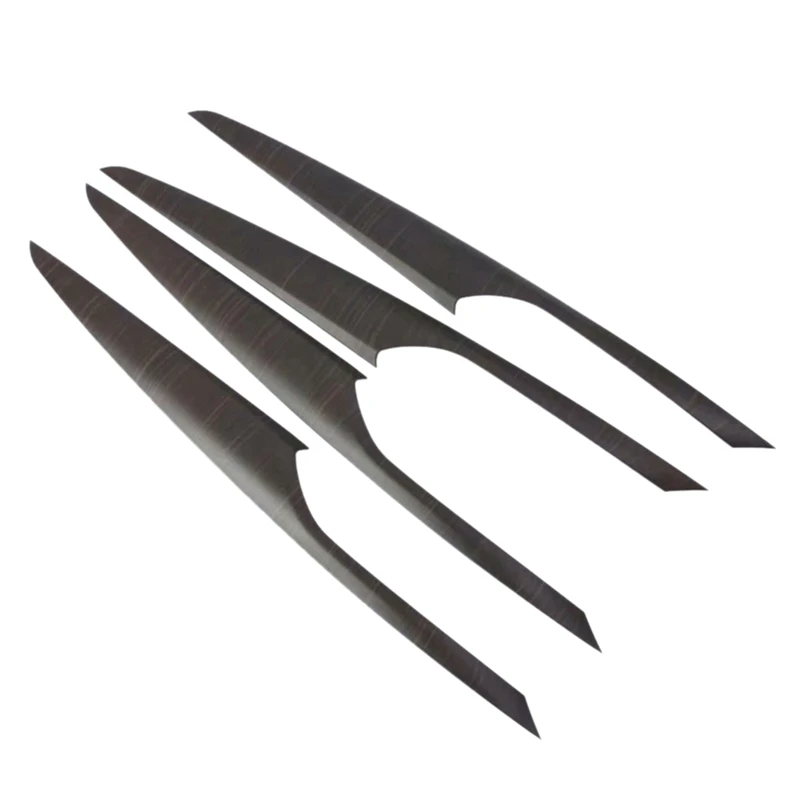 

4Pcs Suitable For 18 BMW X3 Interior Peach Wood Modification Inner Door Trim Strip Inner Armrest Inner Door Trim Strip