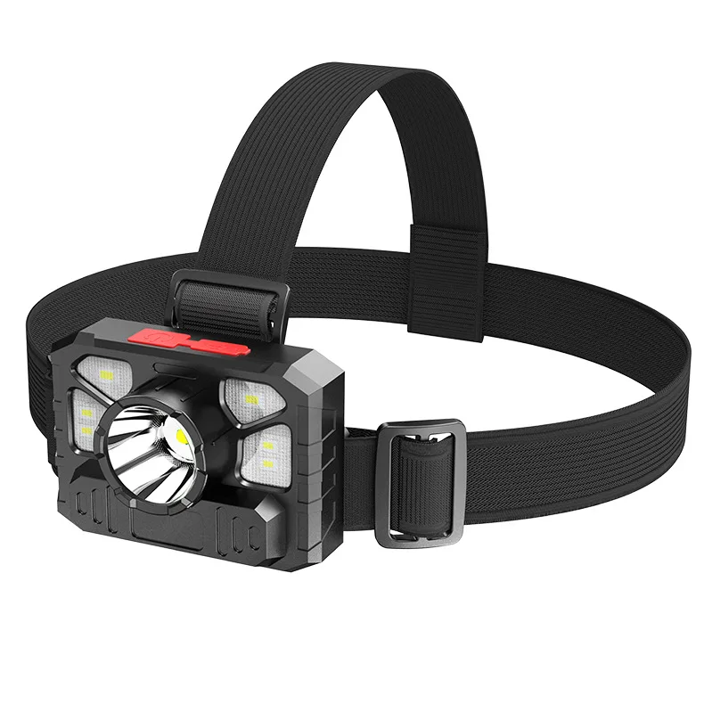 

Fishing Outdoor Lighting Headlights Portable Led Headlamp Head Mounted Torch USB Charging High Power Led Flashlights Glare