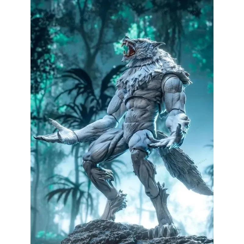 Фото В наличии: Модельный набор Jiangmeng White Wolf FP002W 1/12 «Планета Форрей: Версия Чужого-Волка» для коллекционирования и изготовления подарков №2