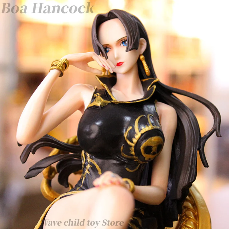 

23cm One Piece Figure Boa Hancock Anime Action Figure Sexy Girl Statue Collection Decoration Boyfriend Nice Birthday Toy Gifts