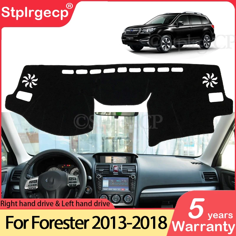 

for Subaru Forester 2013~2018 Anti-Slip Mat Dashboard Cover Carpet Sunshade Dashmat Accessories SG SH SJ SK 2014 2015 2016 2017