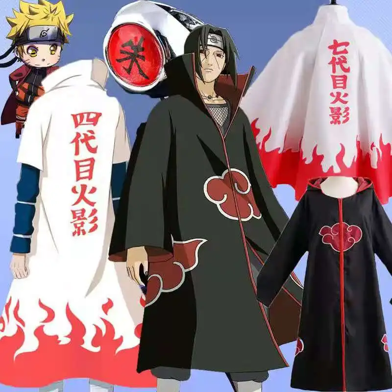 2021 5 фотографий костюм для косплея Акацуки Учиха Тоби Обито плащ маска мужчин и