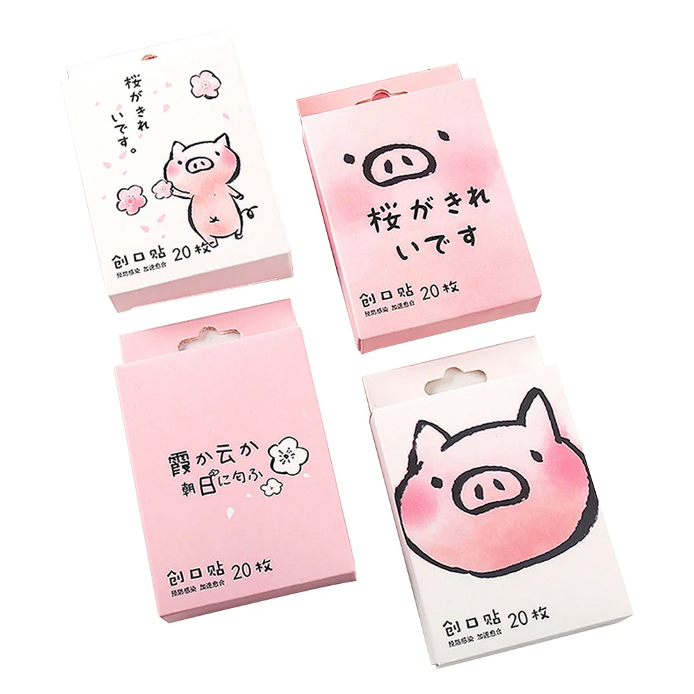 

Bandaids Woundplast Band Adhesive Bandages Cartoon Cute Bandage Kids Hemostasis Wound Bandaid Aid First Care Sticker Large