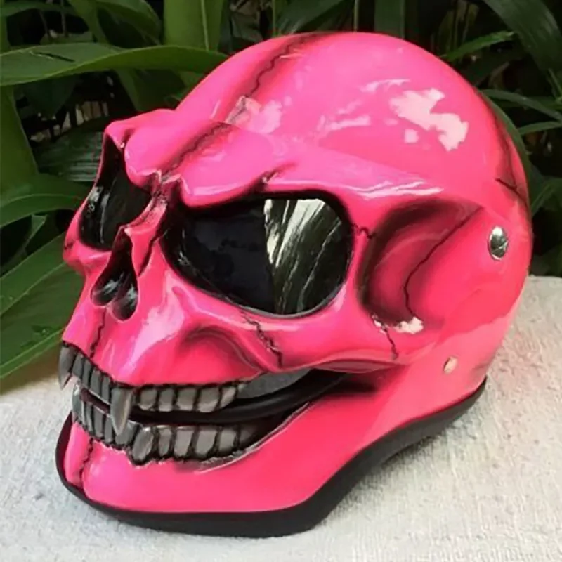 

Soft Skull Mask Decoration for Motorcycle Helmet Skull Skeleton Visor with Lens Halloween Party Cosplay Mask D7YA