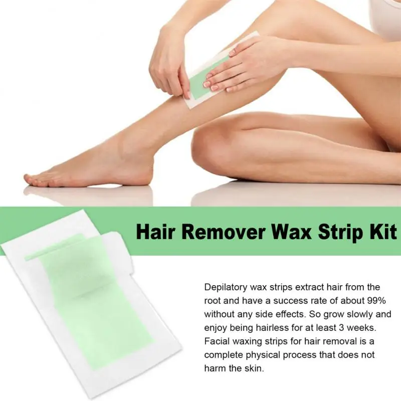 

Gentle Fast Hair Remove Wax Paper 40pcs Body Face Hair Remove Double Side Hair Removal Wax Strips Epilator Wax Strip Paper