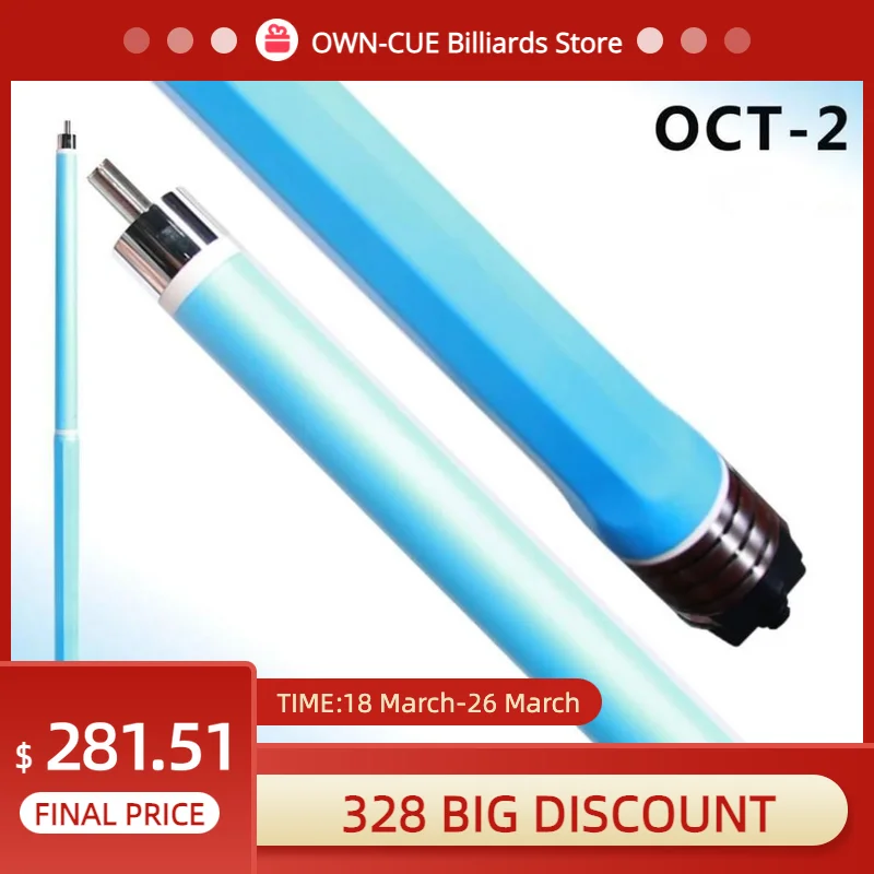 

FURY OCT-2 Pool Cue Stick Kit Billiard Cue 13mm FURY Original M Tip With Case Quick Joint Simple Style Professional Billiard