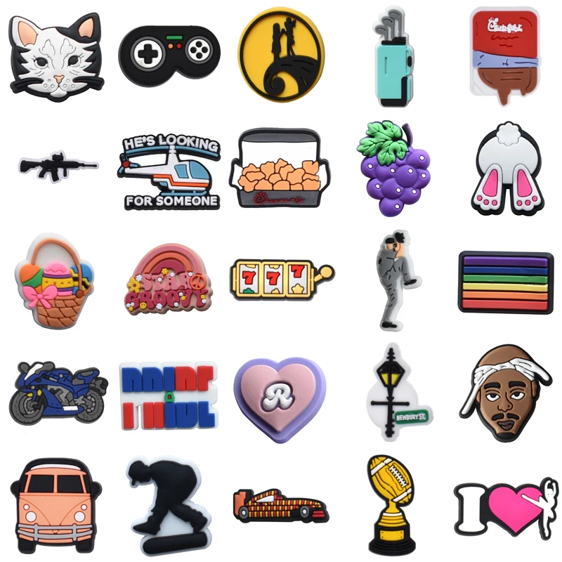 

Para Pins Set Jeans Boy Kids Shoe Charms Women Charm Shoes Accessories Men Girl Decorations for Crocs Wholesale Bulk Gifts Packs