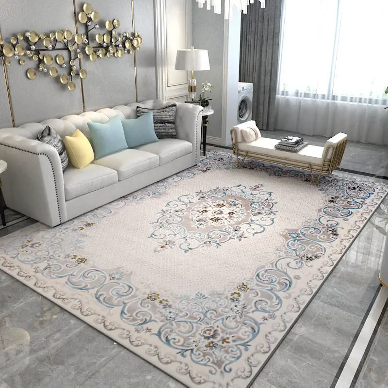 

Модельный комнатный высококачественный ковер в американском стиле, роскошный современный ковер из искусственной кожи, одеяло, домашний прикроватный пол для спальни