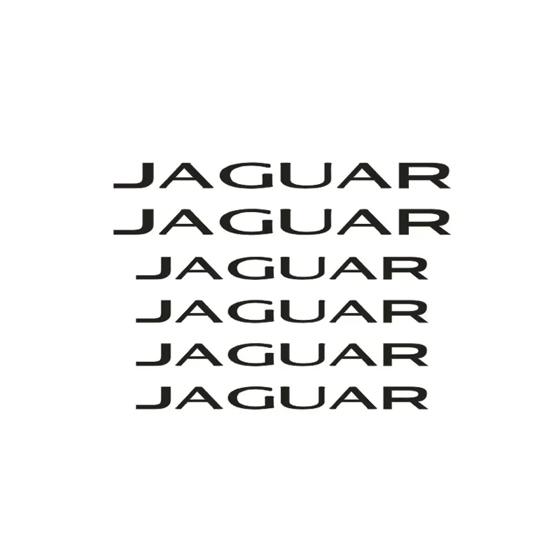

4 шт. наклейка на автомобильный тормозной суппорт, термостойкие наклейки для Jaguar XF XFL XJ-S XJ-6 X-Type XE S-Type F-PACE F-Type S TYPE