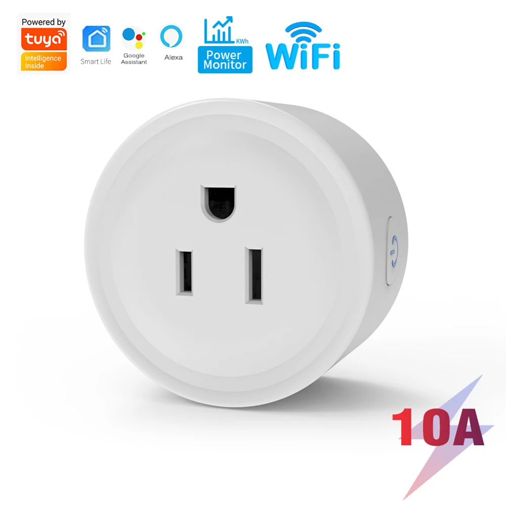

Умная розетка с Wi-Fi и таймером, 10 А/16 А