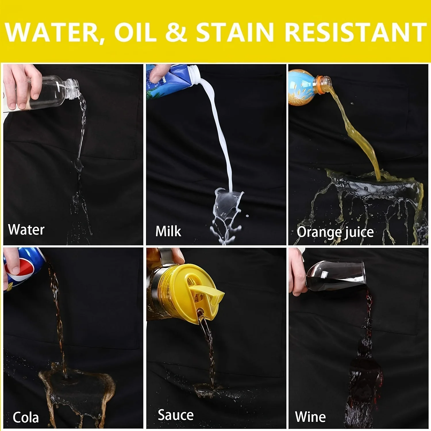 Фартук Унисекс Для Шеф-повара С Карманами