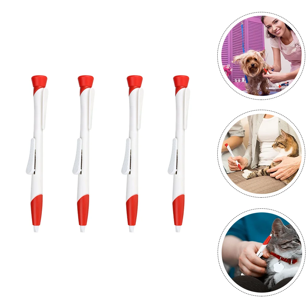 

4Pcs Pet Tick Remover Cat Dog Tick Remover Pet Lice Removal Tool Pet Beauty Supply