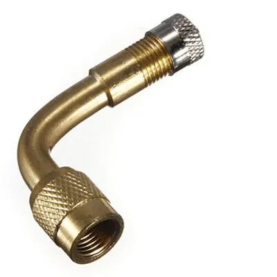 

1Pcs Metal Bicycle Car Motorcycle Tire Brass Valve Extension Rod Inflatable Nozzle Extension 90 Degree Extension Tube