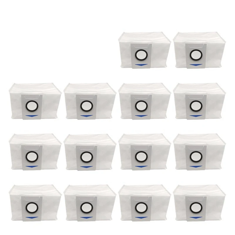 

14PCS Dust Bag Replacement For ECOVACS DEEBOT X1 OMNI TURBO Vacuum Cleaner High Capacity Dust Bin Accessories