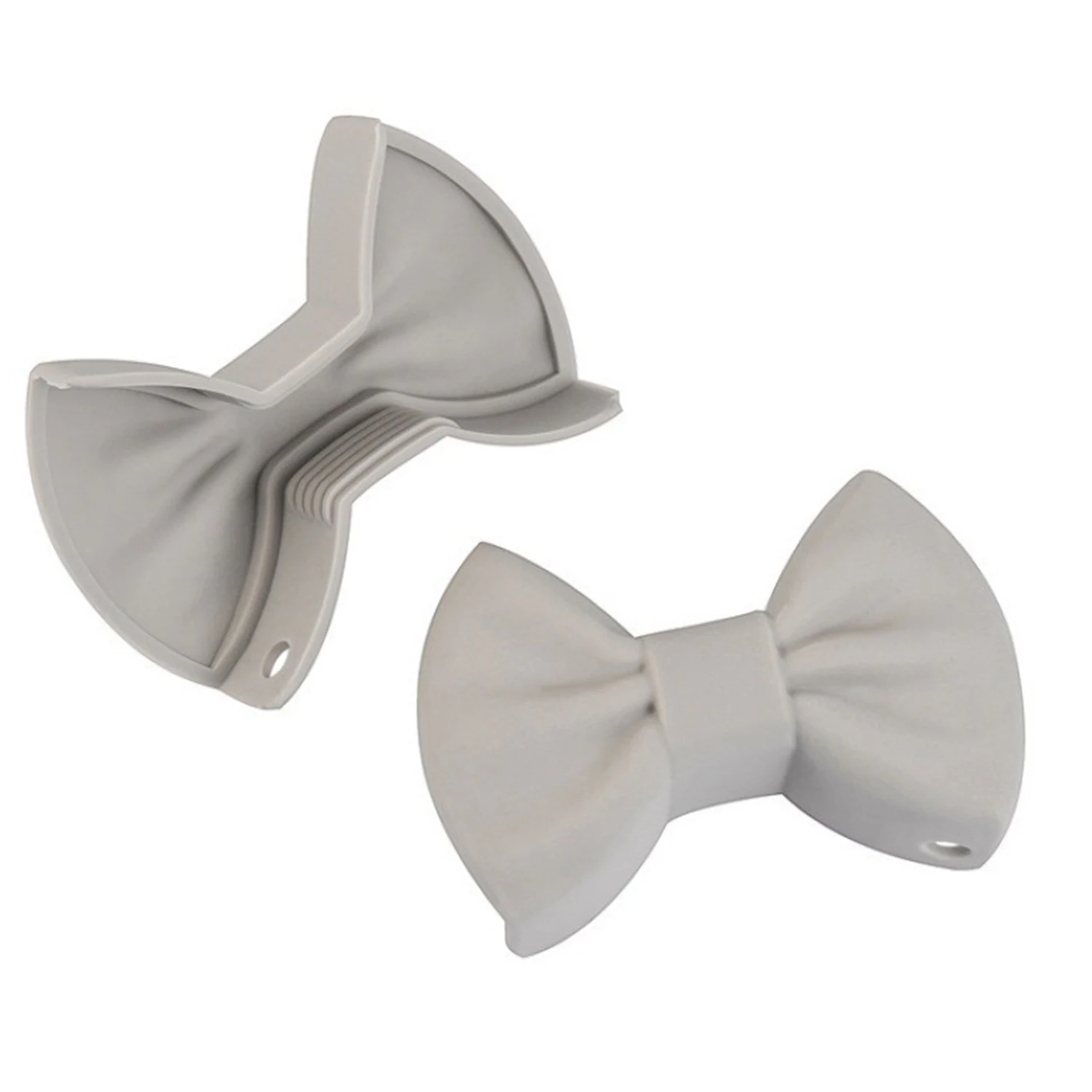 

Пара силиконовых прихваток KAIGOTOQIGO темно-красных