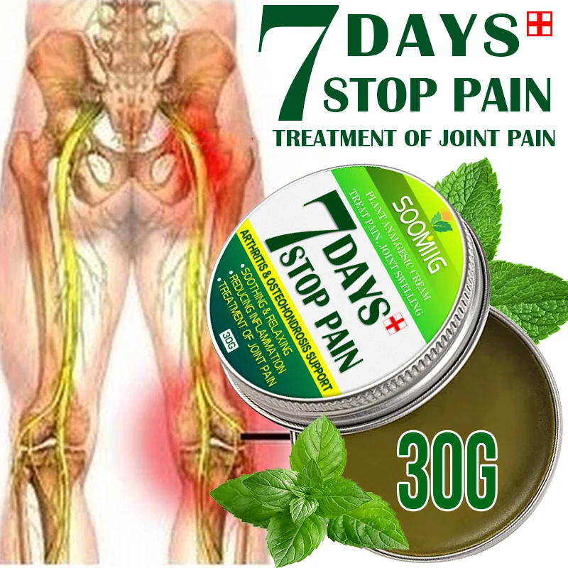 

7-day muscle and joint pain relief ointment for rheumatoid arthritis myalgia muscle joint back pain relief cream body massage