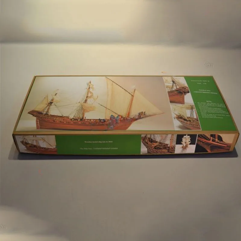 Деревянная модель корабля 1/36