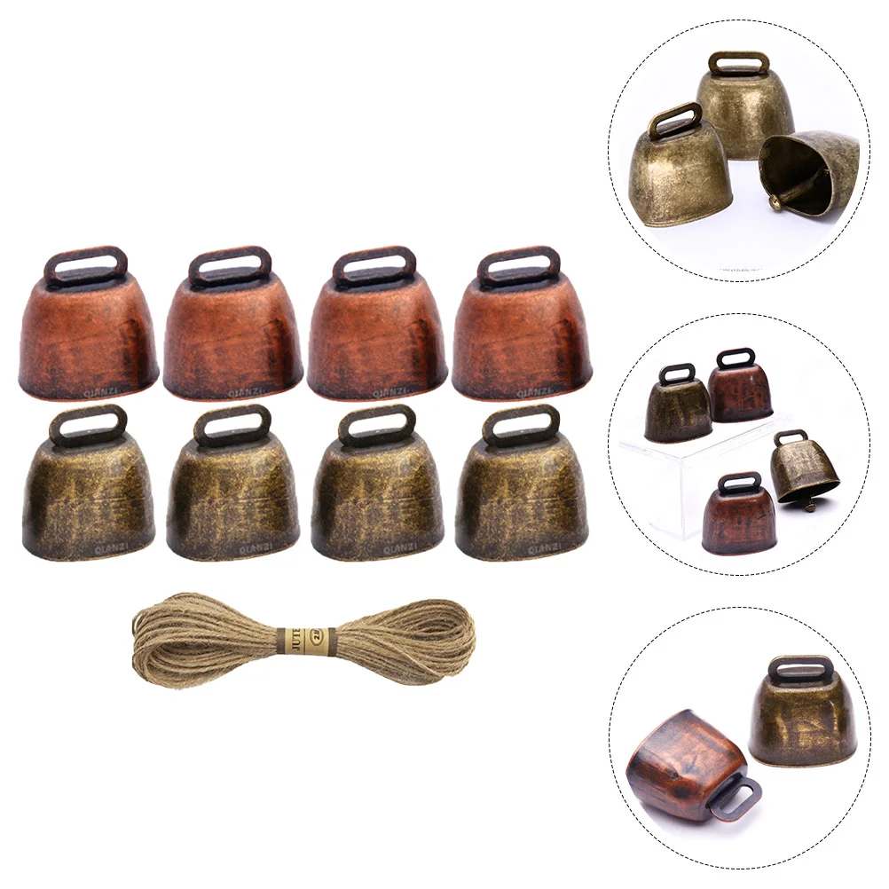 

Metal Horse Ox Bell Anti-theft Loud Bells Goat Anti-lost Grazing Farm Supply Sheep Mini Animals