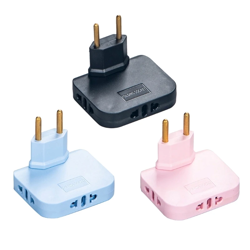 

European Standard 1 to 3 Power Portable Conversion Socket Convert Plug Adapter