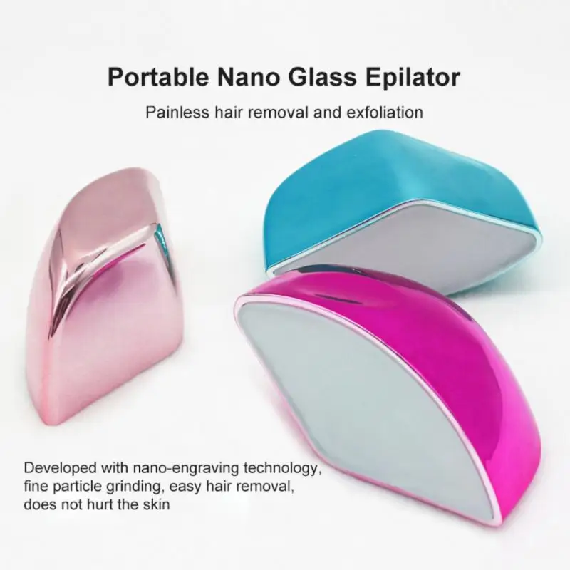 

New Painless Safe Nano Crystal Epilator Physical Hair Epilator Body Beauty Exfoliating Hair Removal Tool Home Depilation Eraser