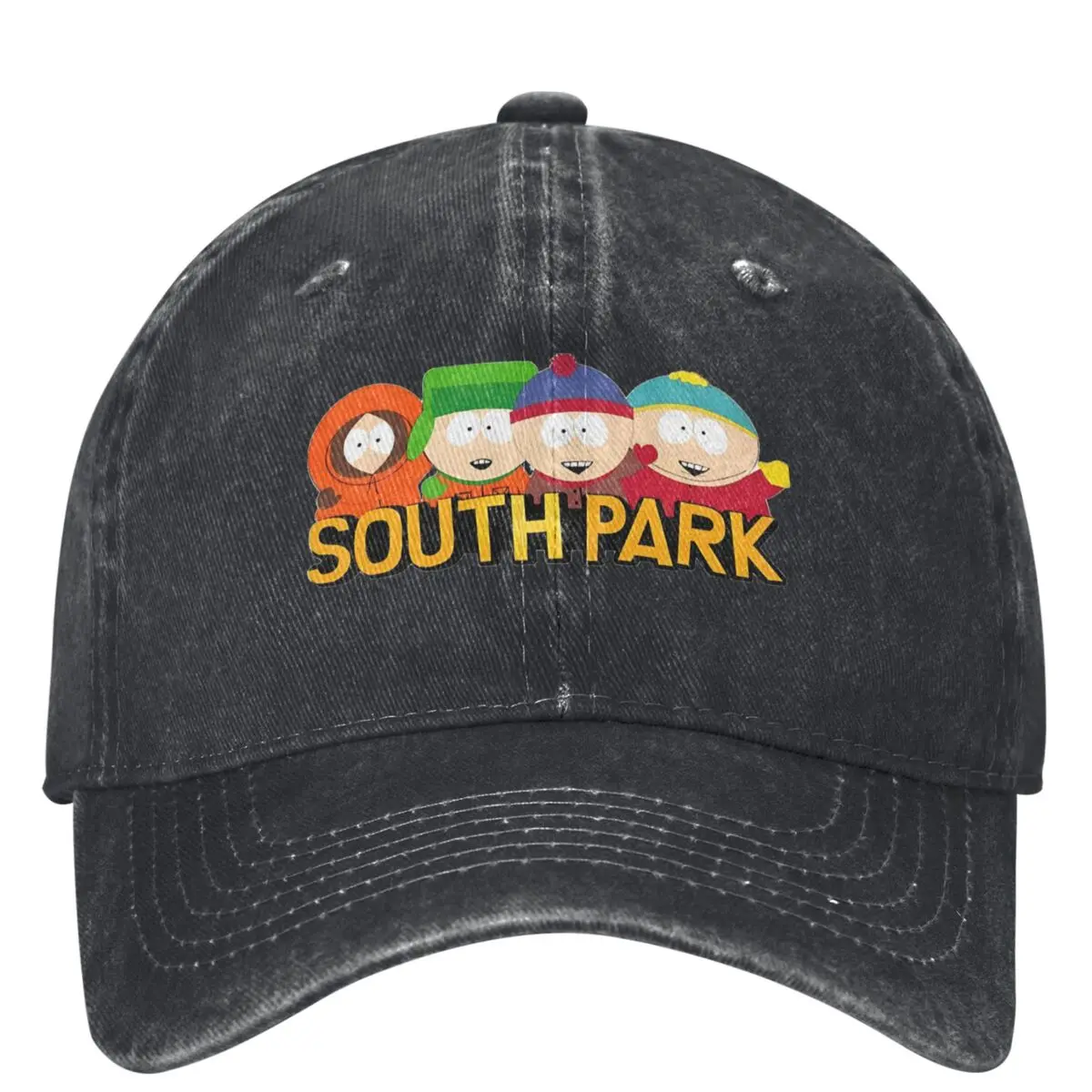 Повседневная бейсболка с логотипом Souths Cartoon Parks летняя шляпа дальнобойщика