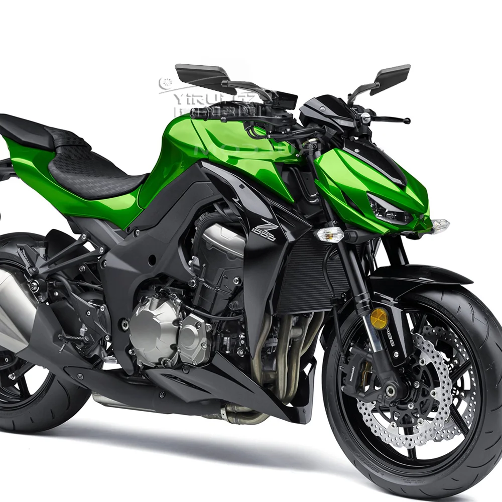 Фото Для KAWASAKI Z H2 Z400 Z500 SE Z650 Z800 Z900 Z1000 мотоциклетное ветрокрыло Stealth Winglets зеркала заднего вида новое зеркало бокового вида №2