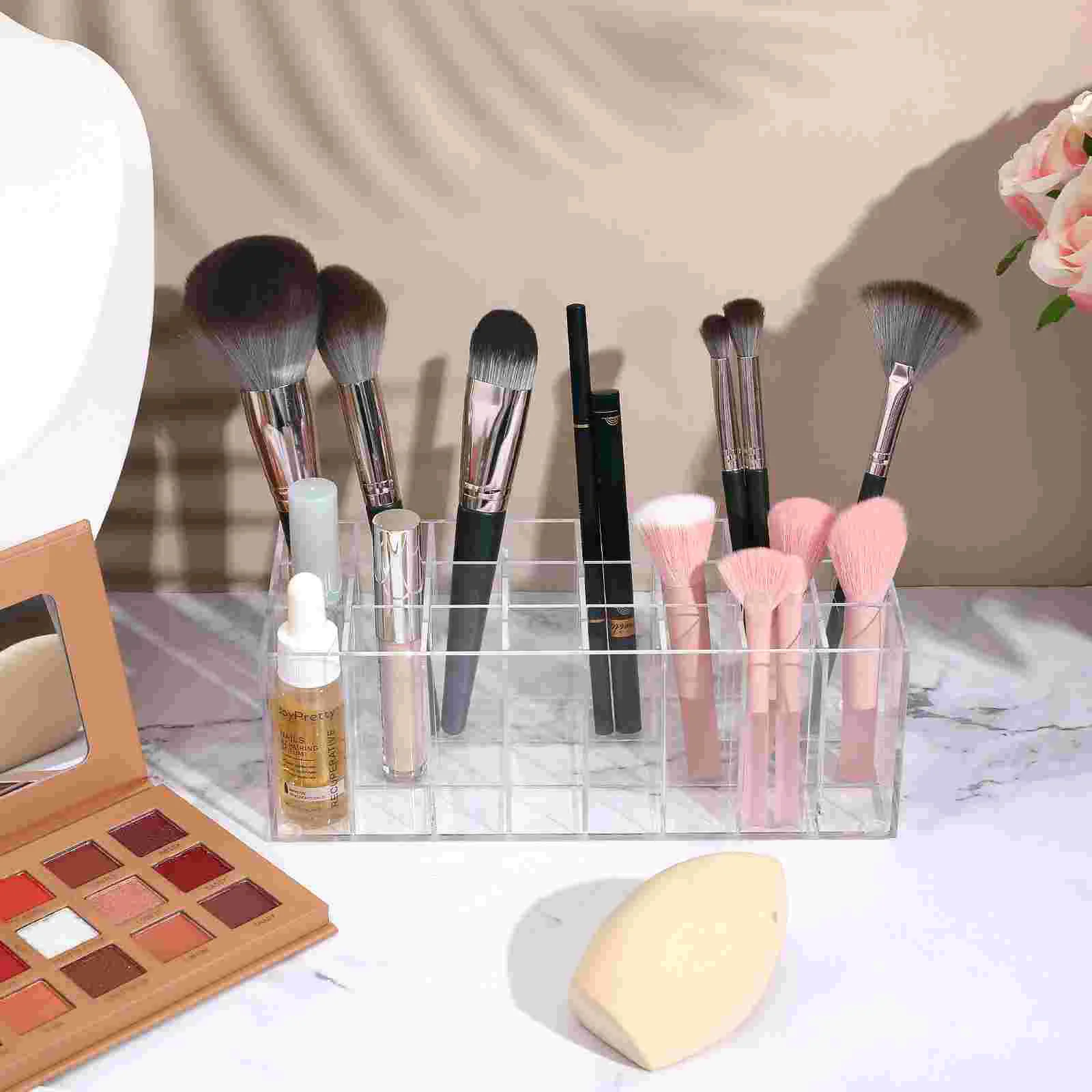 Подставка для губной помады стеллаж хранения полка настольный акриловый