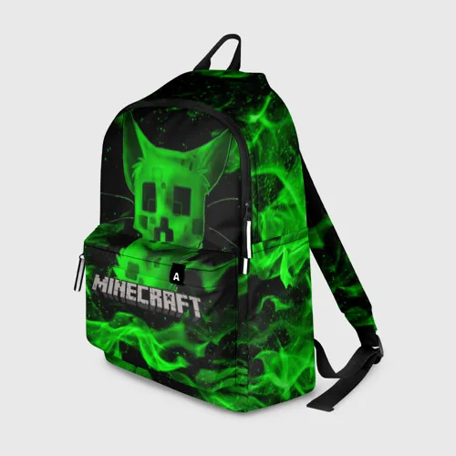 Фото Рюкзак 3D MINECRAFT CREEPER CAT №1