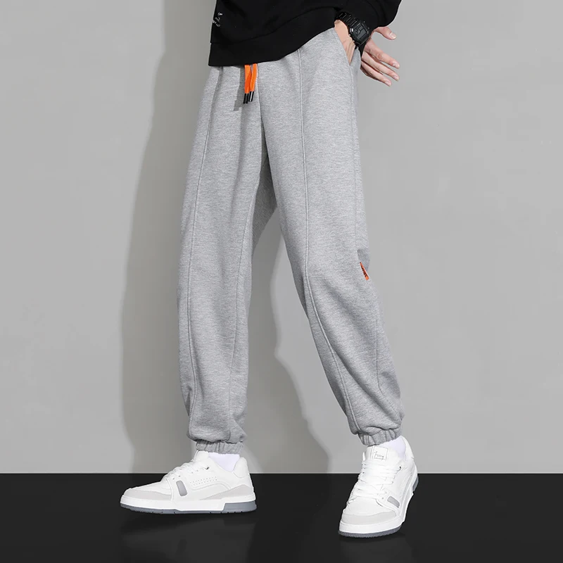 

Мужские повседневные спортивные брюки для бега тренировочные модные брюки на шнуровке Повседневные Удобные дышащие весенне-летние брюки