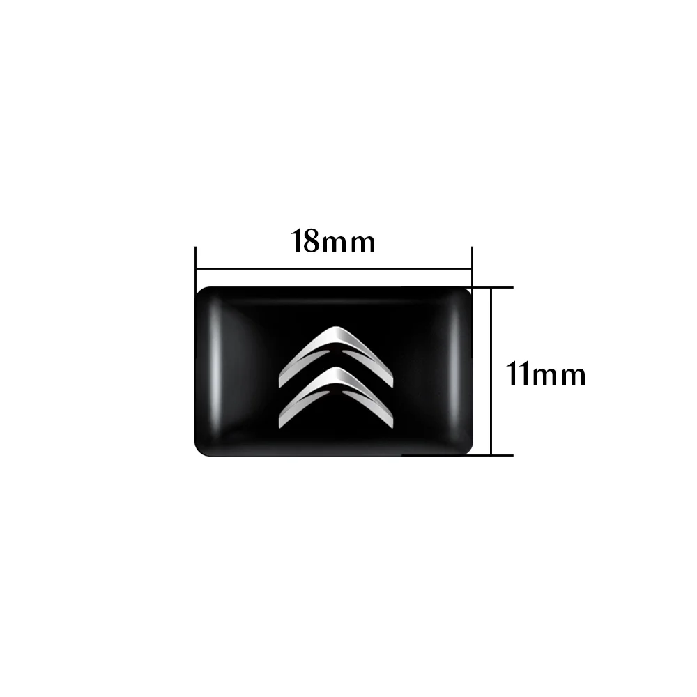 

10 шт. 3D эпоксидная наклейка для интерьера автомобиля, наклейка, декоративные аксессуары для Citroen C1 C2 C3 Grand C4 Picasso C4L VTS C-ELYSEE DS C5X