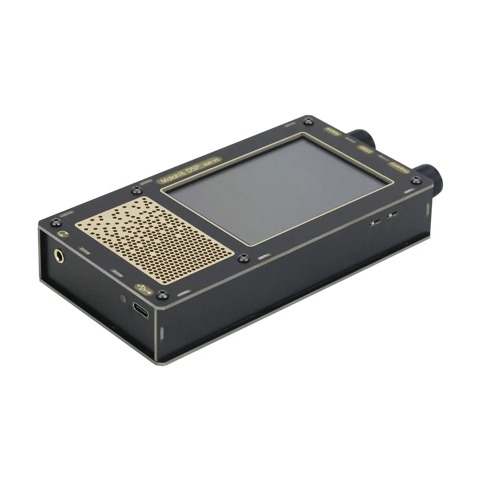 

DSP SDR радиоприемник Расширенный 3,5 дюймовый сенсорный экран Malachite SDR приемник