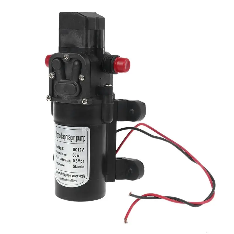 

NEW for DC 5L/min 60W Micro Car Diaphragm High Pressure Water Pump Automatic Swi Dropship