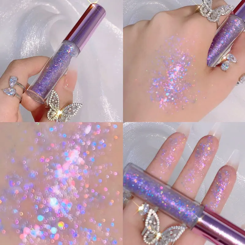 

Liquid Pearlescent Waterproof Liquid Eyeshadow Quick-drying Beauty Neon Eyeshadow Glitter Shimmer Eye Makeup