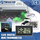 Цифровой термометр-от-50 до 110, мини-измеритель с ЖК-дисплеем, холодильники, морозильные камеры, охладители, мини-прибор с зондом длиной 1 м