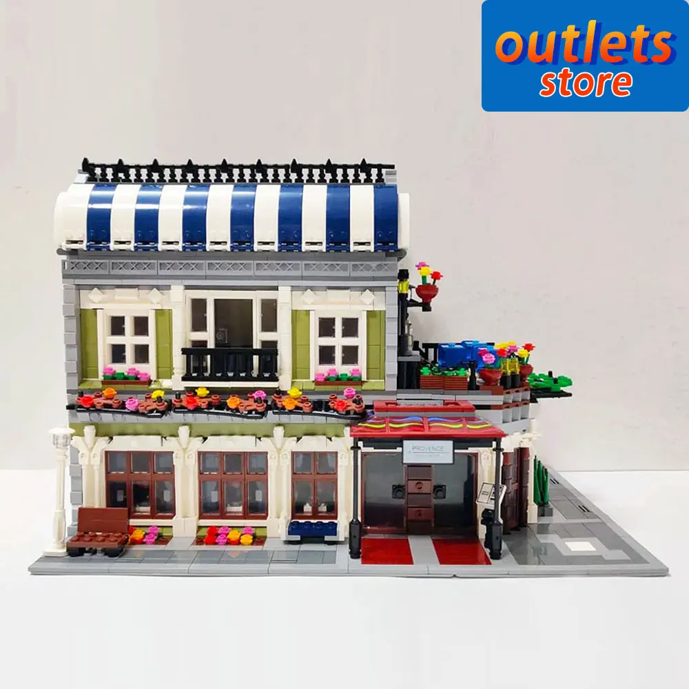 

QL0920 креативный эксперт уличный вид романтическая фотосессия центр отель Moc строительные блоки конструктор Набор игрушек 3577 шт.