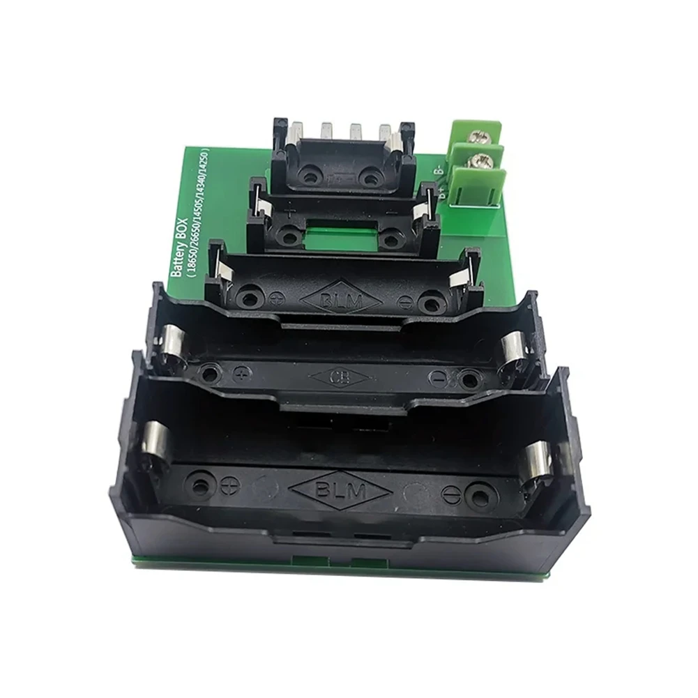 Чехол для тестера аккумулятора 4 и 2-проводной терминал 18650 26650 14505 14340 1425 держатель