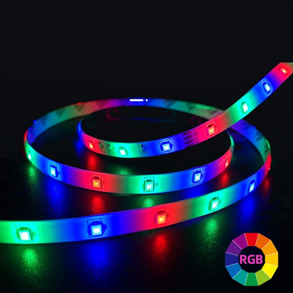 Светодиодная лента 5050 RGB водонепроницаемая светодиодная лампа 5 метров
