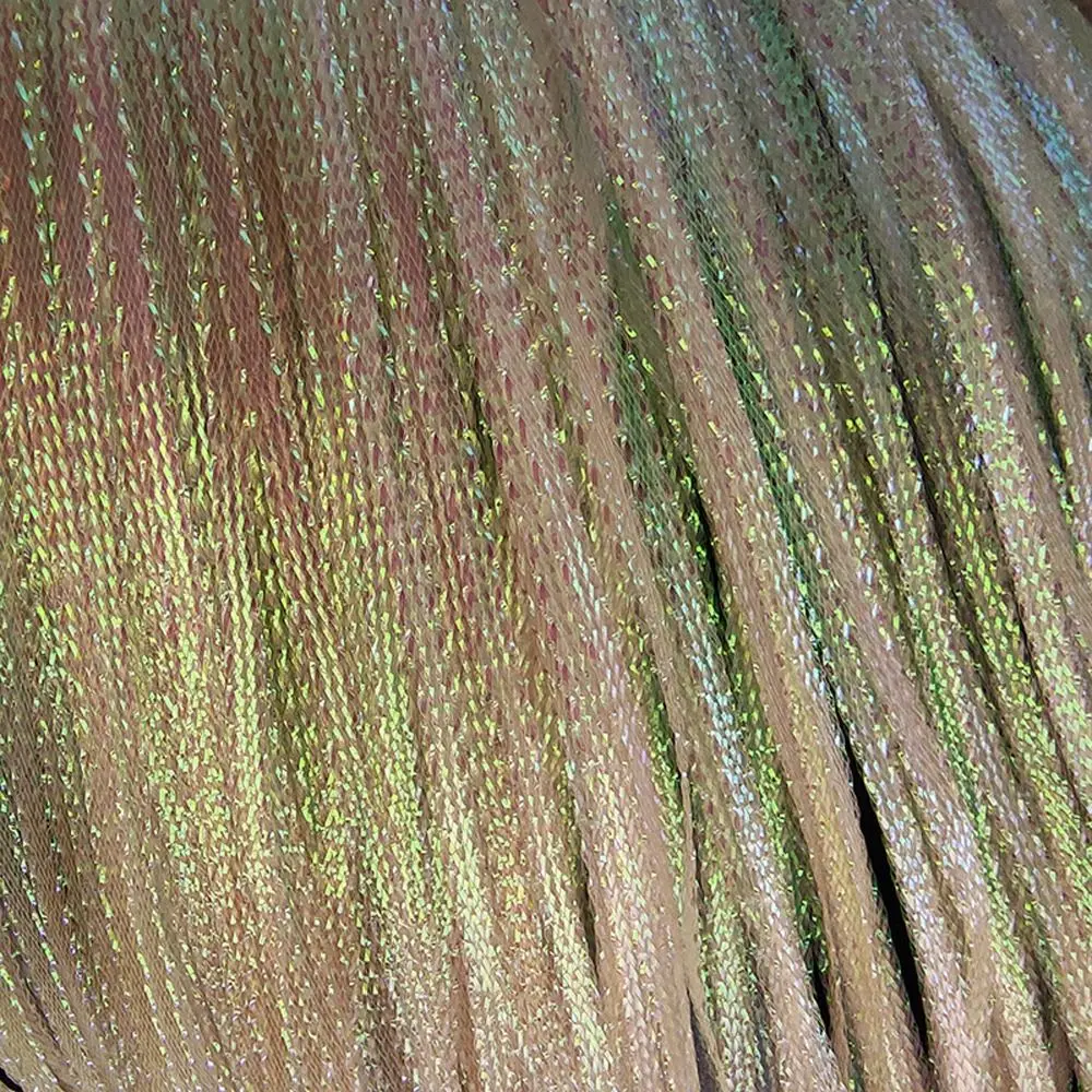 3 мм гофрированные нити для вспышки Gliss' N Glow Flash Iridescent Flashbou Синтетический