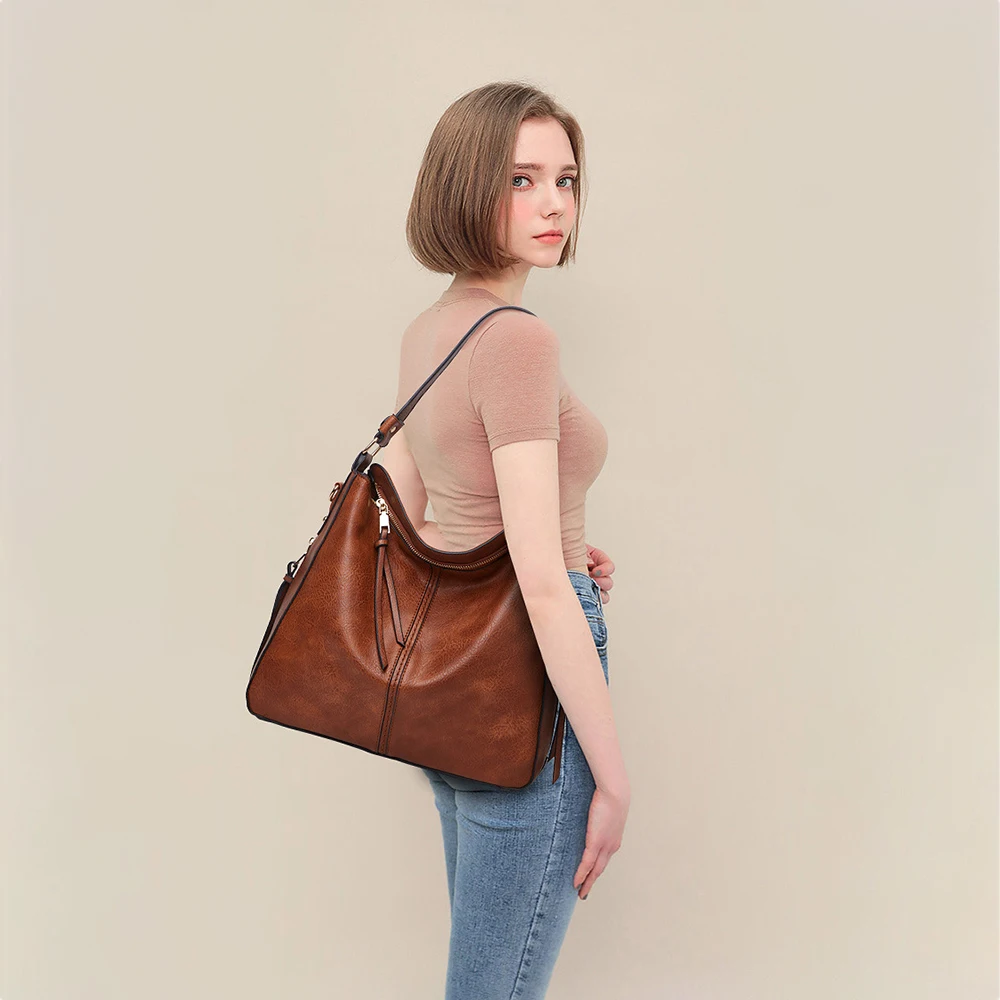 

High Quality Tote Bags with Small Purse Ladies Handbags Fashion Designer Women Crossbody Bag PU Leather Shoulder Bags
