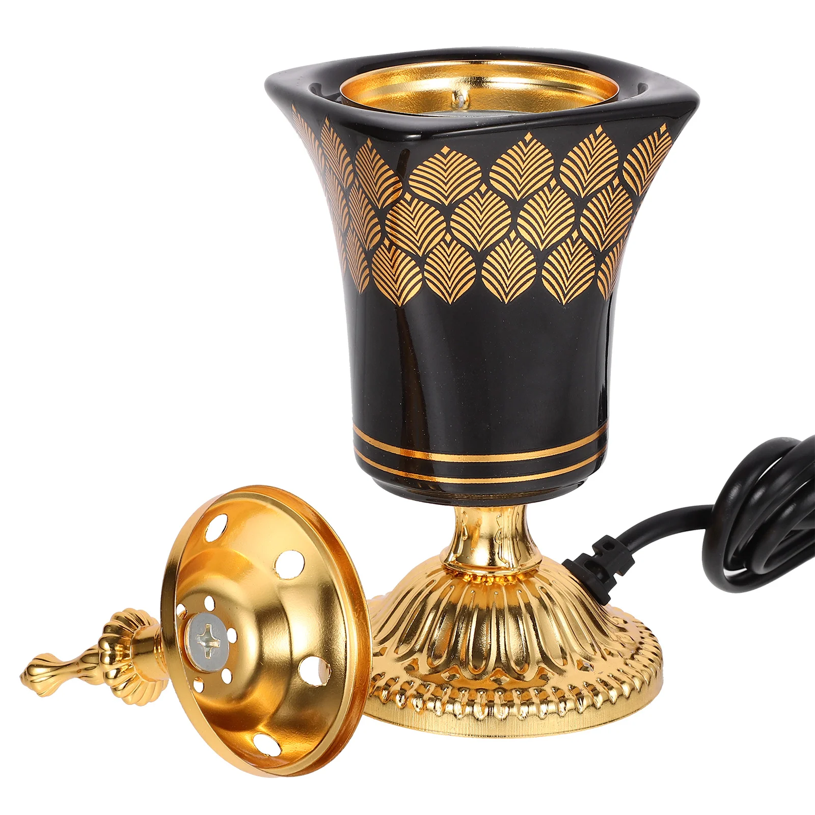 Курильница Уд электрический диффузор для ароматерапии бытовой ретро орнамент