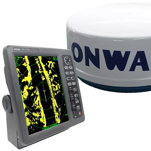 12 1-дюймовый X-диапазон ONWA 4 кВт до 36 нм KR-1238 товары для морских товаров поддержка
